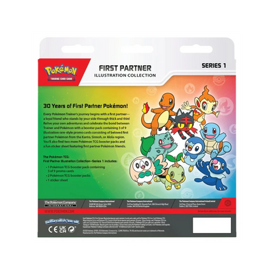 (Preorder) Pokemon TCG 30th Anniversary First Partner Illustration Collection - TCG Shops