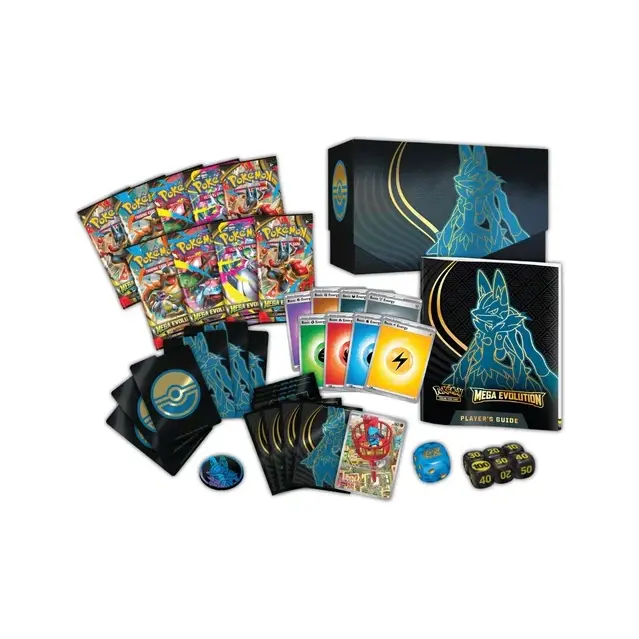 Pokemon TCG ME1Mega Evolution Elite Trainer Box (Mega Lucario) TCG Shops