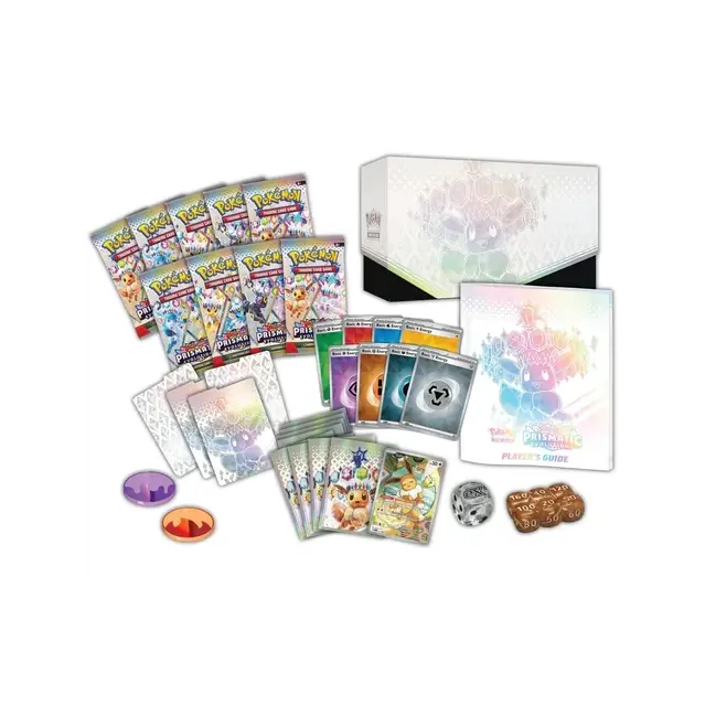Pokemon TCG SV8.5 Prismatic Evolutions Elite Trainer Box - TCG Shops