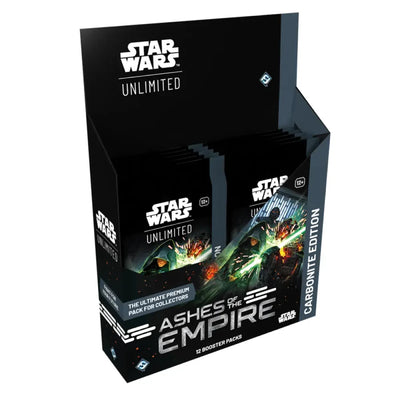 Star Wars Unlimited - Ashesh of the Empire Carbonite Carbonite Booster Box English