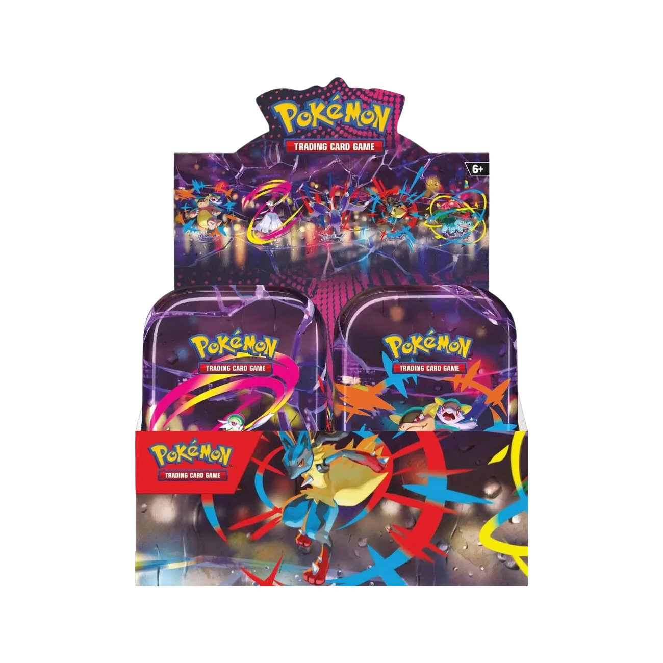 Pokemon TCG ME1 Mega Evolution - Mini Tin Display