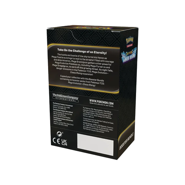 (Preorder) Pokémon TCG ME4 Chaos Rising Booster Bundle