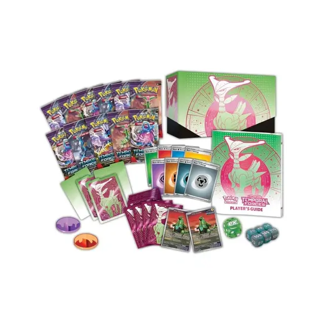 Pokemon TCG SV5 Temporal Forces Elite Trainer Box (Iron Leaves) TCG Shops