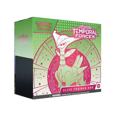 Pokemon TCG SV5 Temporal Forces Elite Trainer Box (Iron Leaves) TCG Shops