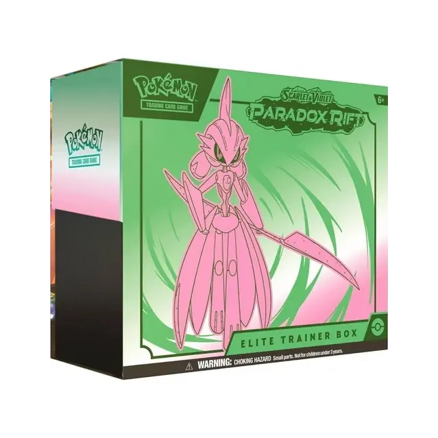 Pokemon TCG SV4 Paradox Rift Elite Trainer Box (Iron Valiant) TCG Shops