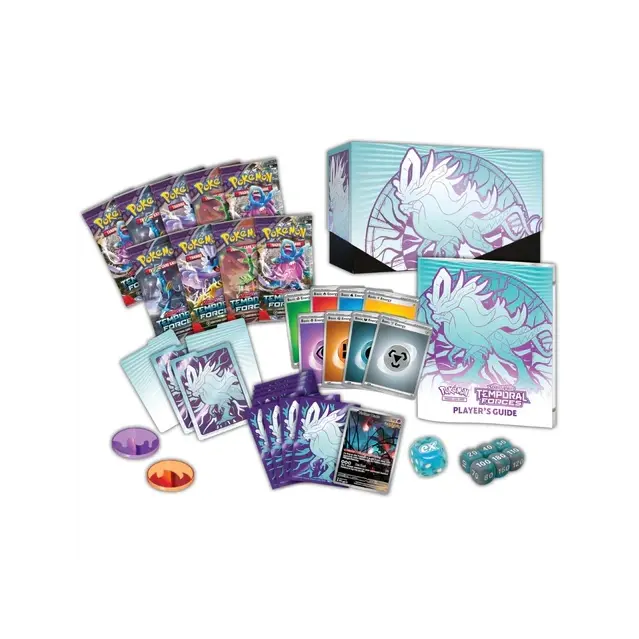 Pokemon TCG SV5 Temporal Forces Elite Trainer Box (Walking Wake) TCG Shops