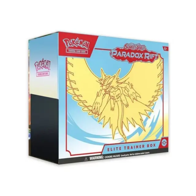 Pokemon TCG SV4 Paradox Rift Elite Trainer Box (Roaring Moon) TCG Shops
