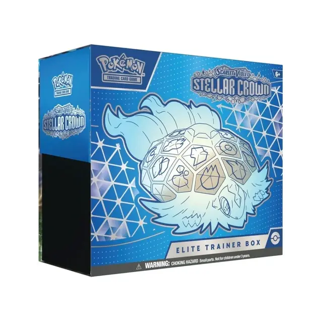 Pokemon TCG SV7 Stellar Crown Elite Trainer Box TCG Shops