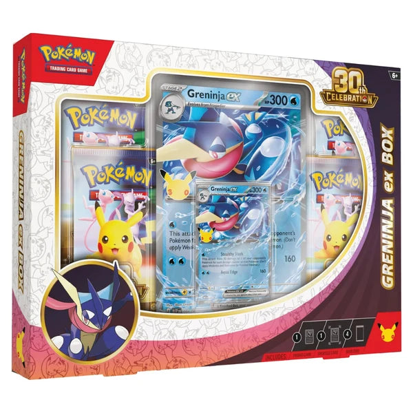 Pokemon TCG 30th Anniversary Celebration Collection Box (Greninja ex)