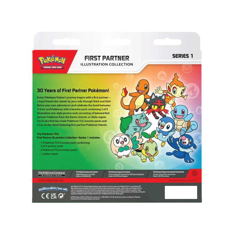 (Preorder) Pokemon TCG 30th Anniversary First Partner Illustration Collection - TCG Shops