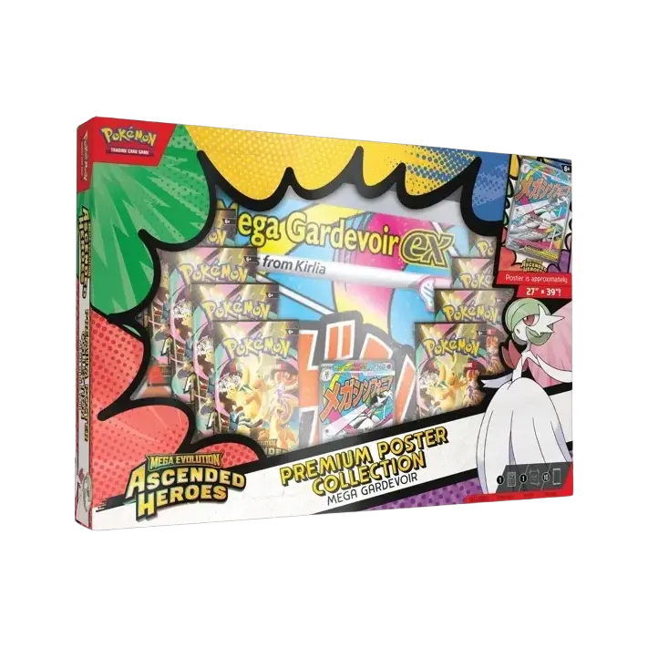 Pokemon TCG ME2.5 Ascended Heroes - Premium Poster Collection (Mega Gardevoir) TCG Shops