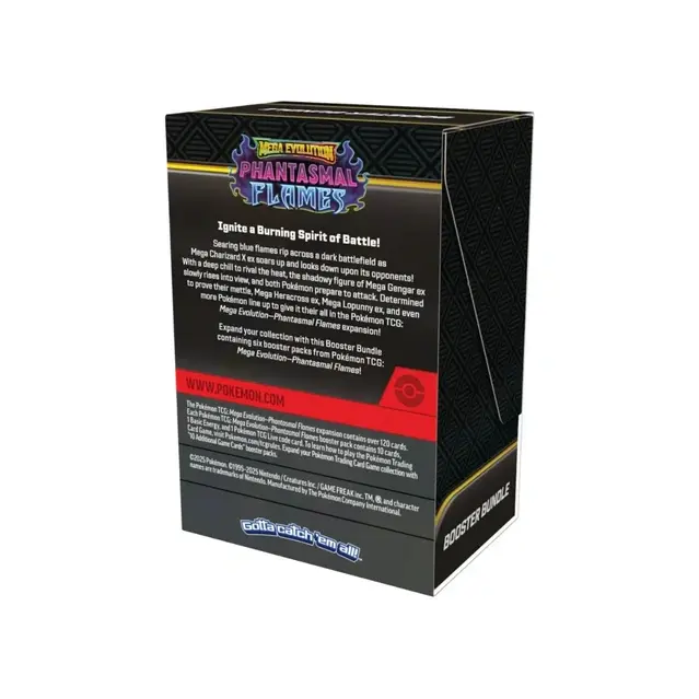 Pokemon TCG ME2 Phantasmal Flames Booster Bundle TCG Shops