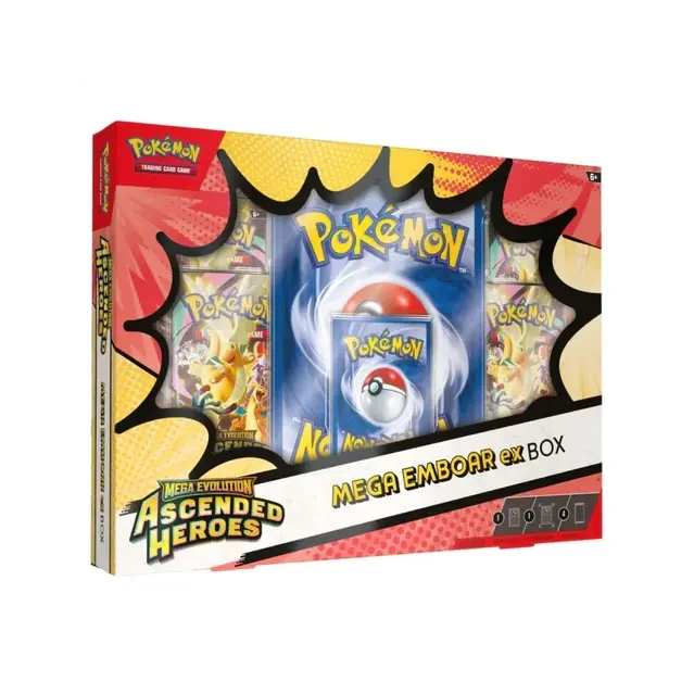 (Preorder) Pokemon TCG ME2.5 Ascended Heroes Mega Emboar ex Collection Box TCG Shops