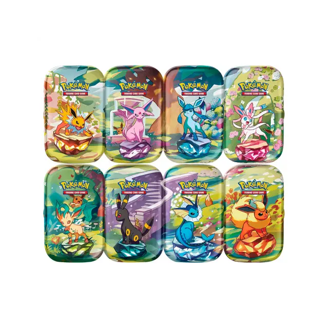 Pokemon TCG SV8.5 Prismatic Evolutions Mini Tin Display - TCG Shops
