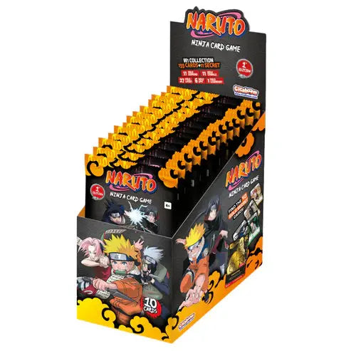 (Preorder) Naruto Mythos: Konoha Shido Booster Box Display Case TCG Shops