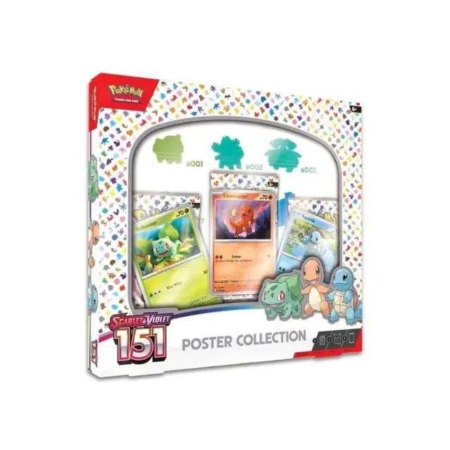 Pokemon TCG SV3.5 151 Poster Collection Box TCG Shops