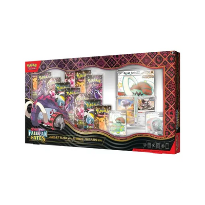 Pokemon TCG SV4.5 Paldean Fates Great Tusk ex & Iron Treads ex Premium Collection Box TCG Shops