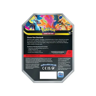 (Preorder) Pokemon TCG ME2 Phantasmal Flames Mega Charizard Y ex Tin TCG Shops