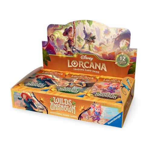 Lorcana TCG S12 Booster Box Wilds Unknown English